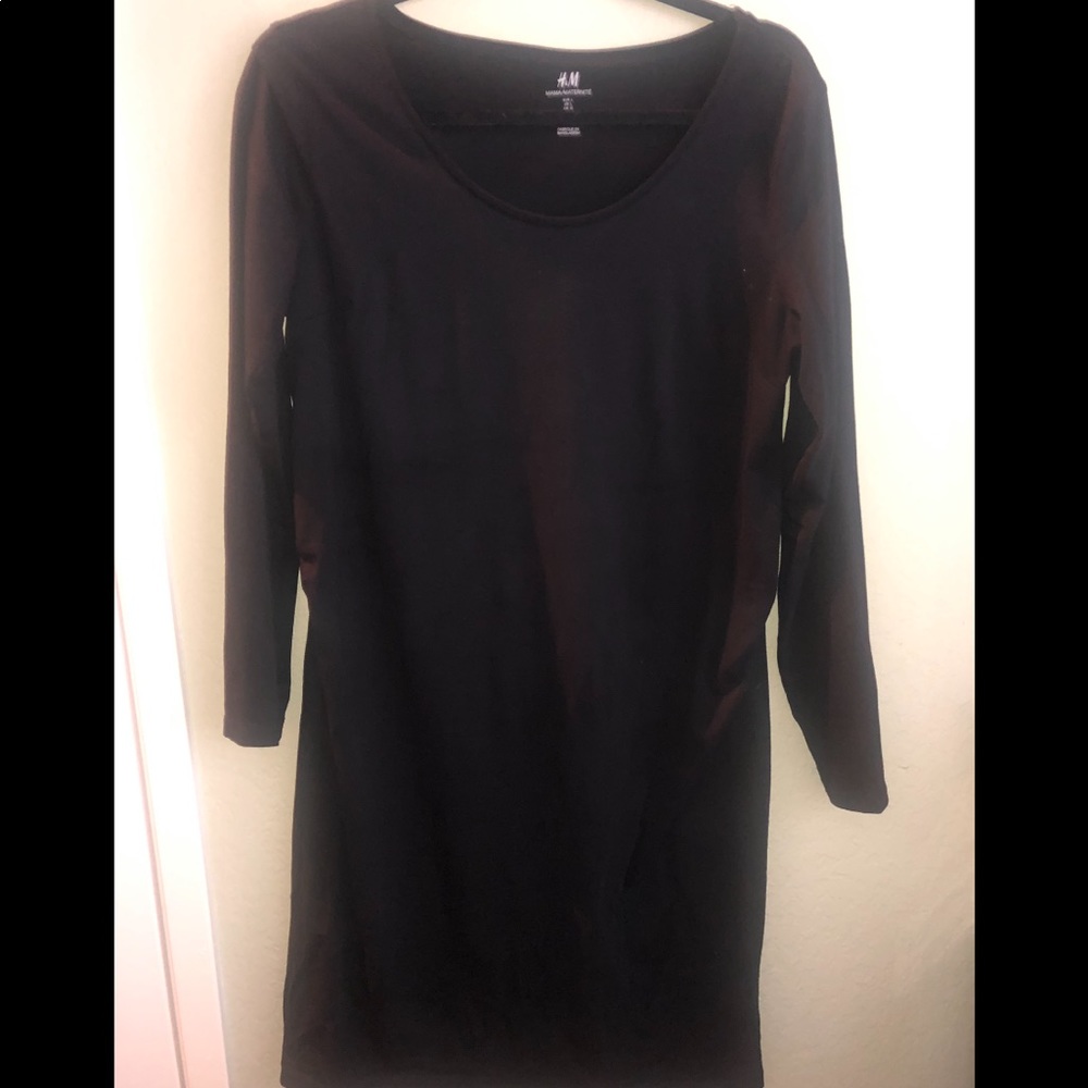 H&M Maternity Jersey dress in Black sz L